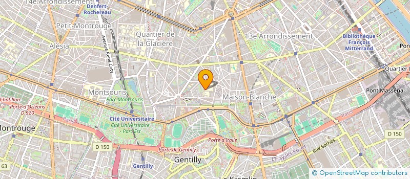 localisation de l'entreprise ANYA HOLDING  PARIS