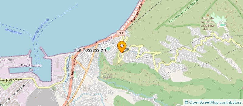 localisation de l'entreprise ANYAFON à LA POSSESSION