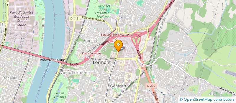 localisation de l'entreprise ANYCOM FRANCE  LORMONT