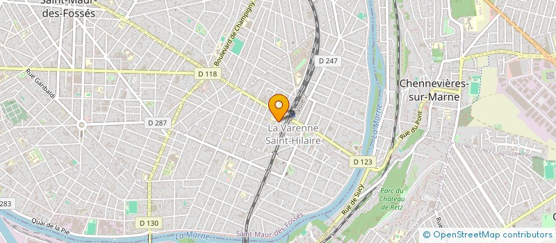 localisation de l'entreprise ANYDAY PRODUCTIONS à SAINT-MAUR-DES-FOSSES