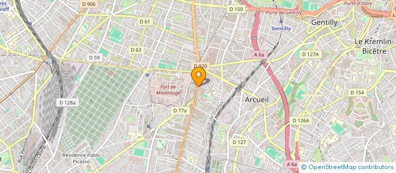 localisation de l'entreprise ANYDIAG à GENTILLY