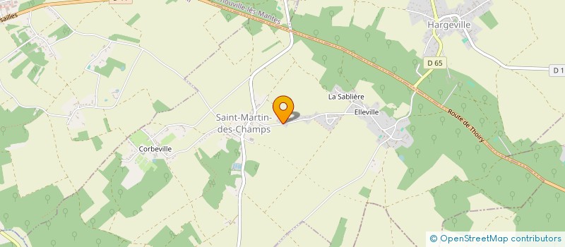 localisation de l'entreprise ANYEVA SOLUTIONS  SAINT-MARTIN-DES-CHAMPS