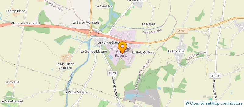 localisation de l'entreprise ANYLOC  SAINT-HILAIRE-DE-CHALEONS