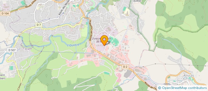 localisation de l'entreprise ANYMA  PRIVAS