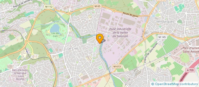 localisation de l'entreprise ANYMAL à LE CRES