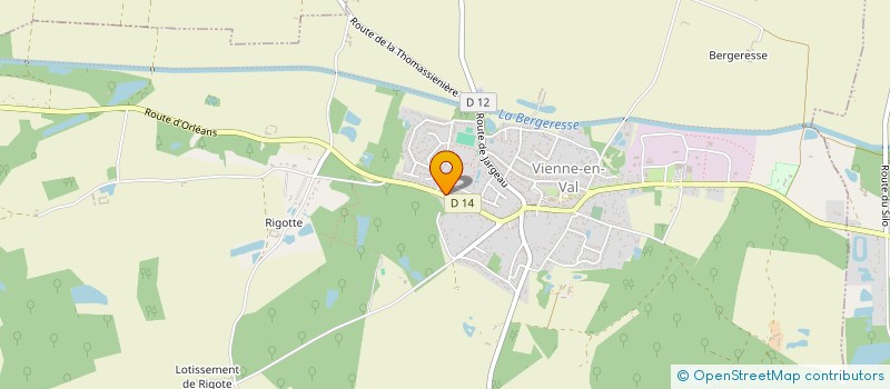 localisation de l'entreprise ANYMOS  VIENNE-EN-VAL