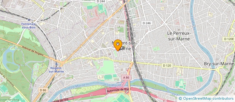 localisation de l'entreprise ANYPIERRE  NOGENT-SUR-MARNE