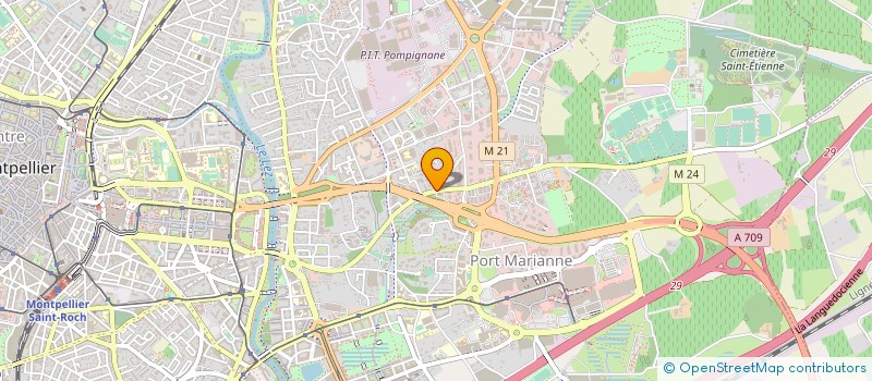 localisation de l'entreprise ANYTIME à MONTPELLIER