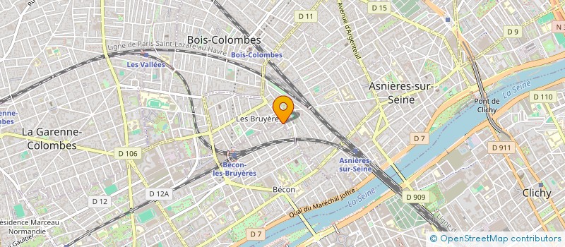localisation de l'entreprise ANYWAYPROD  ASNIERES-SUR-SEINE