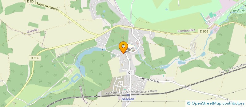 localisation de l'entreprise ANZA  GAZERAN