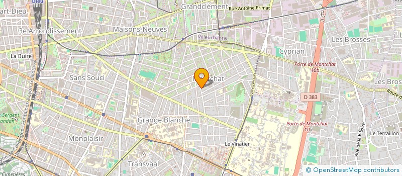 localisation de l'entreprise ANZAC  LYON