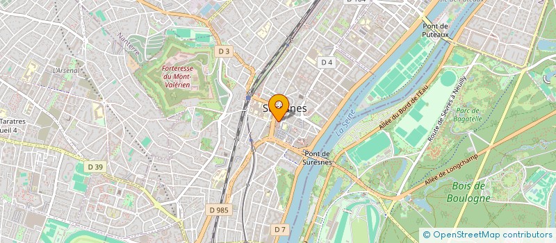 localisation de l'entreprise ANZAPPART à SURESNES