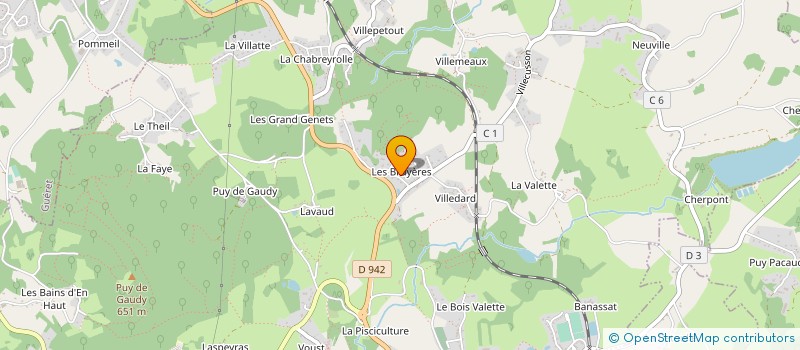 localisation de l'entreprise ANZEME RECUP SARL à ANZEME