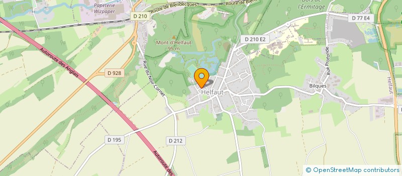 localisation de l'entreprise ANZEN  HELFAUT