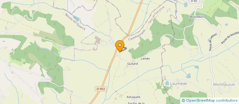 localisation de l'entreprise ANZEN  SAINTE-JULIETTE