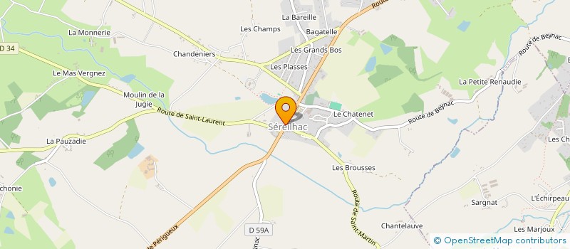 localisation de l'entreprise ANZI à SEREILHAC