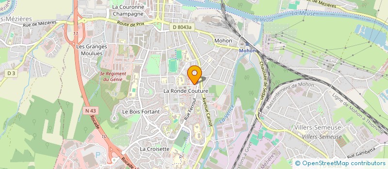 localisation de l'entreprise ANZI  CHARLEVILLE-MEZIERES