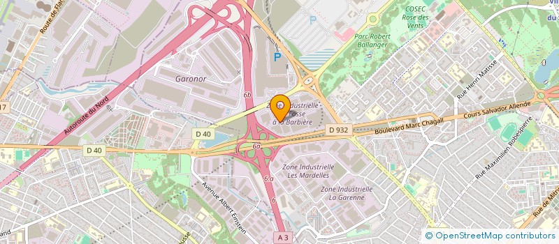 localisation de l'entreprise ANZIN MG EXPANSION  AULNAY-SOUS-BOIS