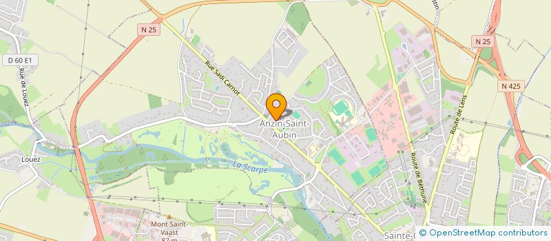 localisation de l'entreprise ANZIN S'AMUSE  ANZIN-SAINT-AUBIN