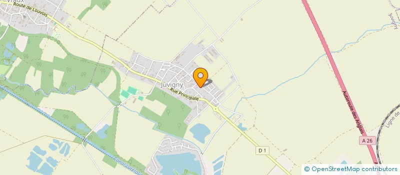 localisation de l'entreprise AO  ECURY-SUR-COOLE