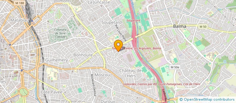 localisation de l'entreprise AO à TOULOUSE