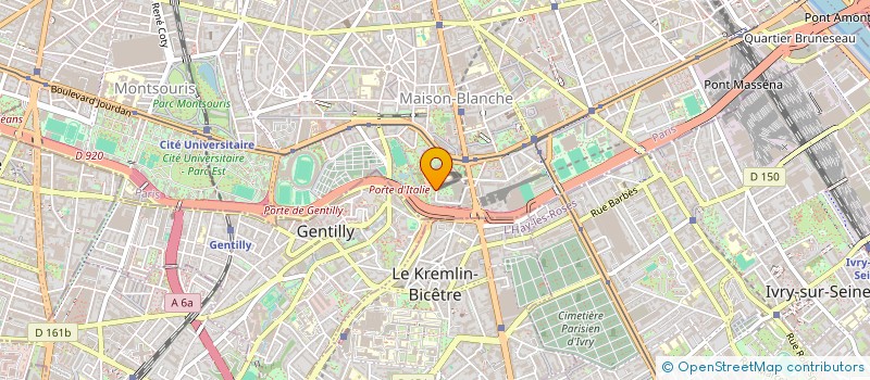 localisation de l'entreprise AO BATIMENT  PARIS