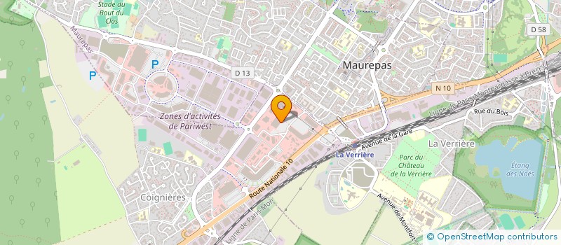 localisation de l'entreprise AO COIGNIERES à COIGNIERES
