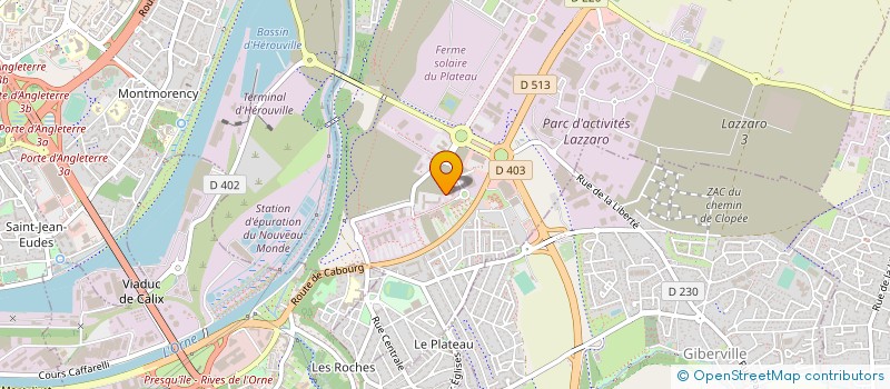 localisation de l'entreprise AO CONCEPT à COLOMBELLES