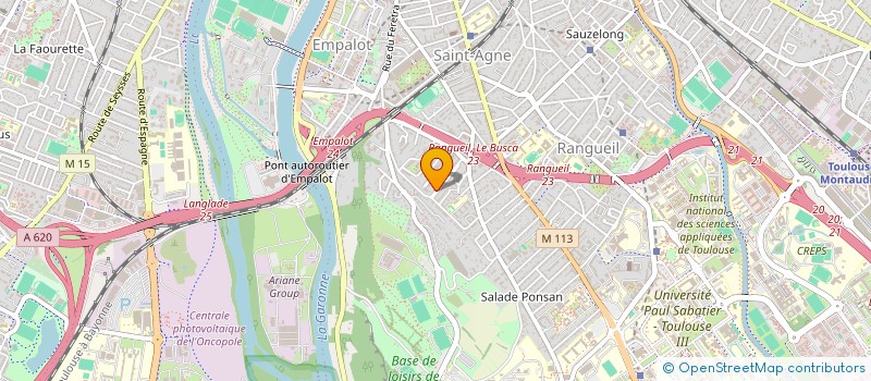 localisation de l'entreprise AO COURTAGE à TOULOUSE