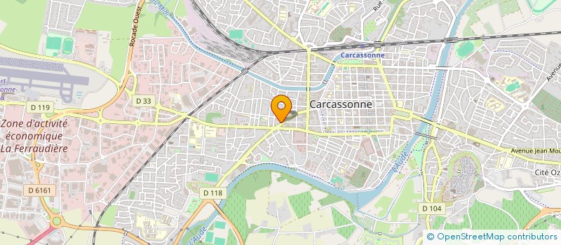 localisation de l'entreprise AO DENT R à CARCASSONNE