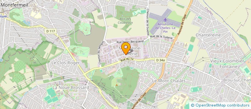 localisation de l'entreprise AO FINANCIERE  CHELLES