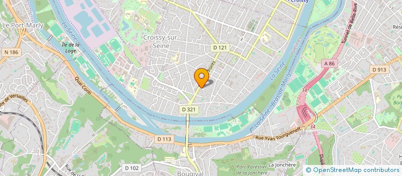 localisation de l'entreprise AO GRASSE à CROISSY-SUR-SEINE