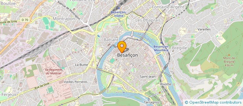localisation de l'entreprise AO JOA  BESANCON