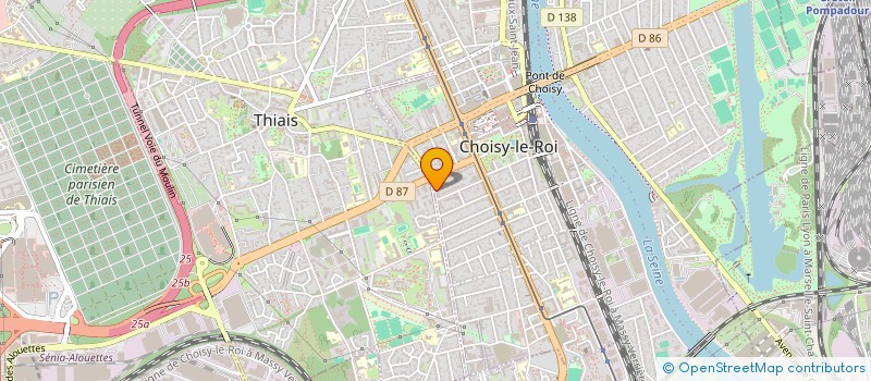 localisation de l'entreprise AO KNOWLEDGE à CHOISY-LE-ROI