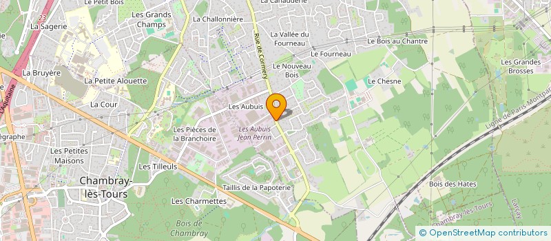 localisation de l'entreprise AO MEDICAL  SAINT-AVERTIN