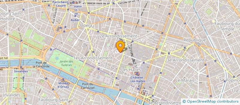 localisation de l'entreprise AO PRODUCTIONS à PARIS