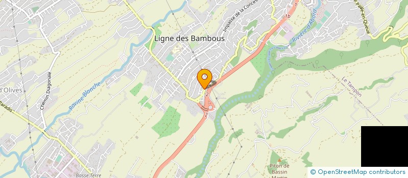 localisation de l'entreprise AO SERVICE à SAINT-PIERRE