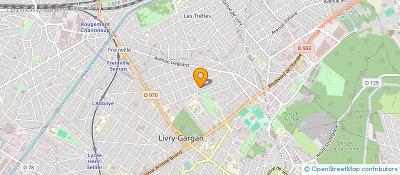 localisation de l'entreprise AO TAXI à LIVRY-GARGAN