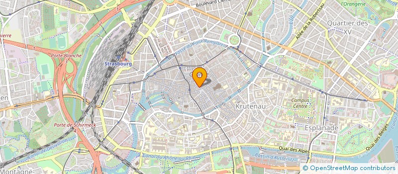 localisation de l'entreprise AOA à STRASBOURG