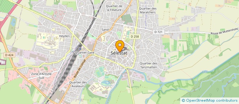 localisation de l'entreprise AOA SELESTAT  SELESTAT