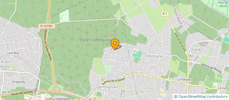 localisation de l'entreprise AOAQUEN  LE TAILLAN-MEDOC