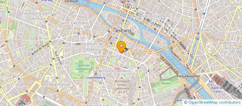 localisation de l'entreprise AOC à PARIS