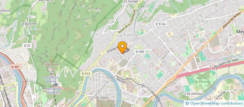 localisation de l'entreprise AOC ARMES D'OCCASION DE CHARTREUSE  LE SAPPEY-EN-CHARTREUSE