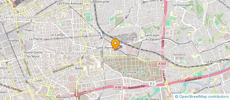 localisation de l'entreprise AOC BAT à MARSEILLE