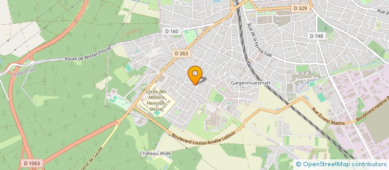 localisation de l'entreprise AOC CORSE  HAGUENAU