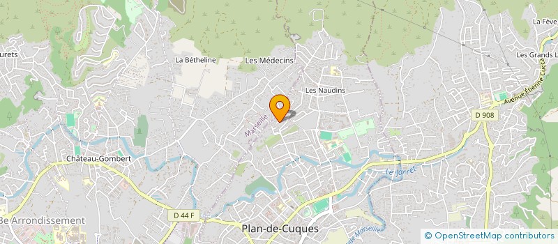 localisation de l'entreprise AOC - L'ATELIER OU L'ON CHERCHE à PLAN-DE-CUQUES