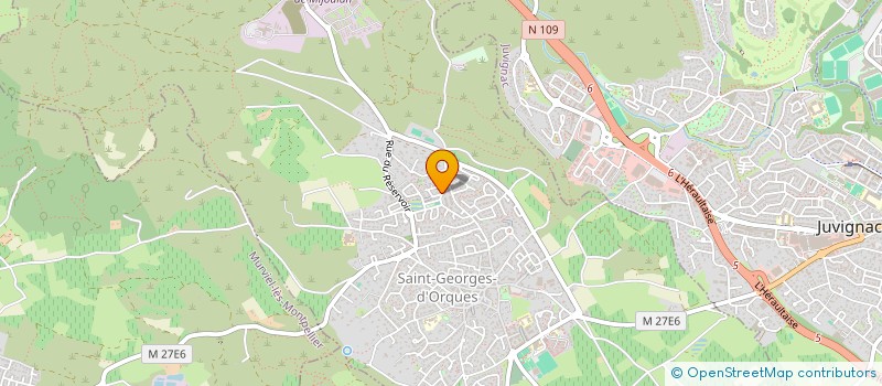 localisation de l'entreprise AOC ONSTAGE  SAINT-GEORGES-D'ORQUES