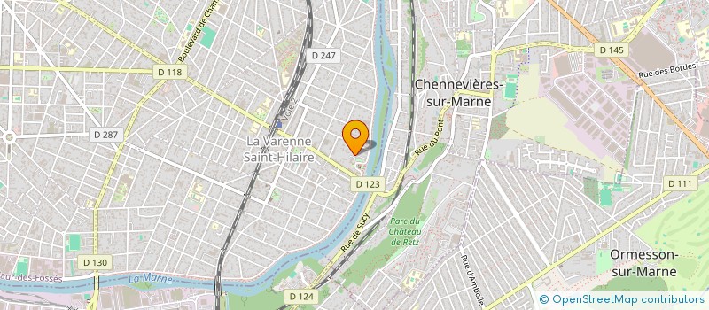 localisation de l'entreprise AOC PATRIMOINE à SAINT-MAUR-DES-FOSSES