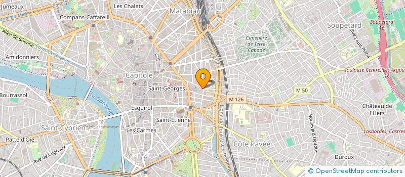 localisation de l'entreprise AOCCOR  LABEGE