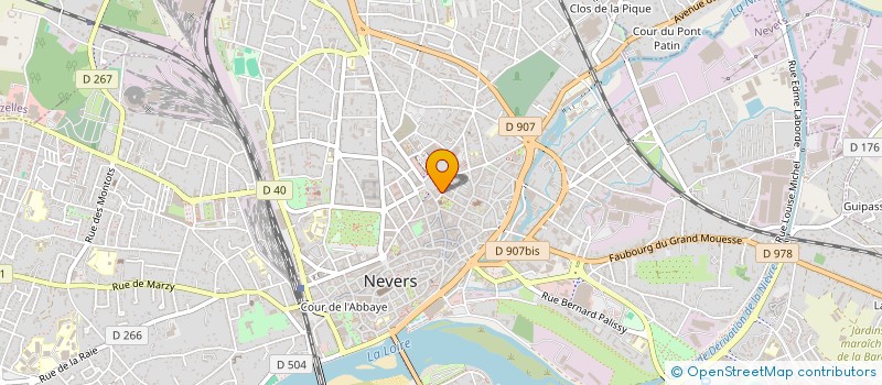localisation de l'entreprise AOCD à NEVERS